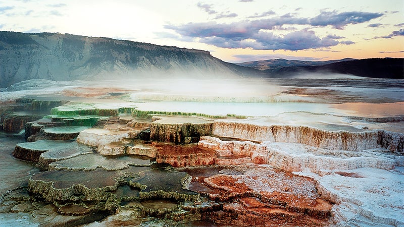 Mammoth Hot Springs.