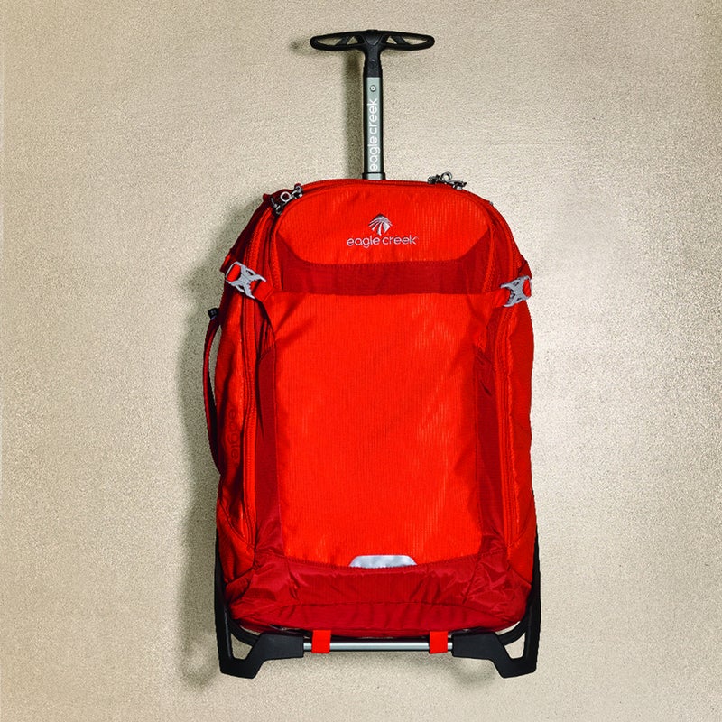 You can wear this transformer ($260) as a bona fide backpack that’s as comfortable as any overnighter in your closet. Or, with five minutes of assembly, strap it onto an aluminum frame to make it a carryonsize roller. You’d never know this 43-liters bag wasn’t built that way to begin with. eaglecreek.com