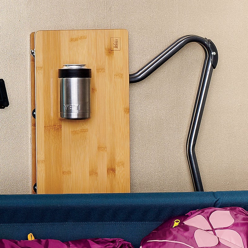 At 15 inches high, the bamboo-topped Hang Time Low ($65) is game for everything from an evening of high-stakes poker to a round of post-hike cocktails. rei.com