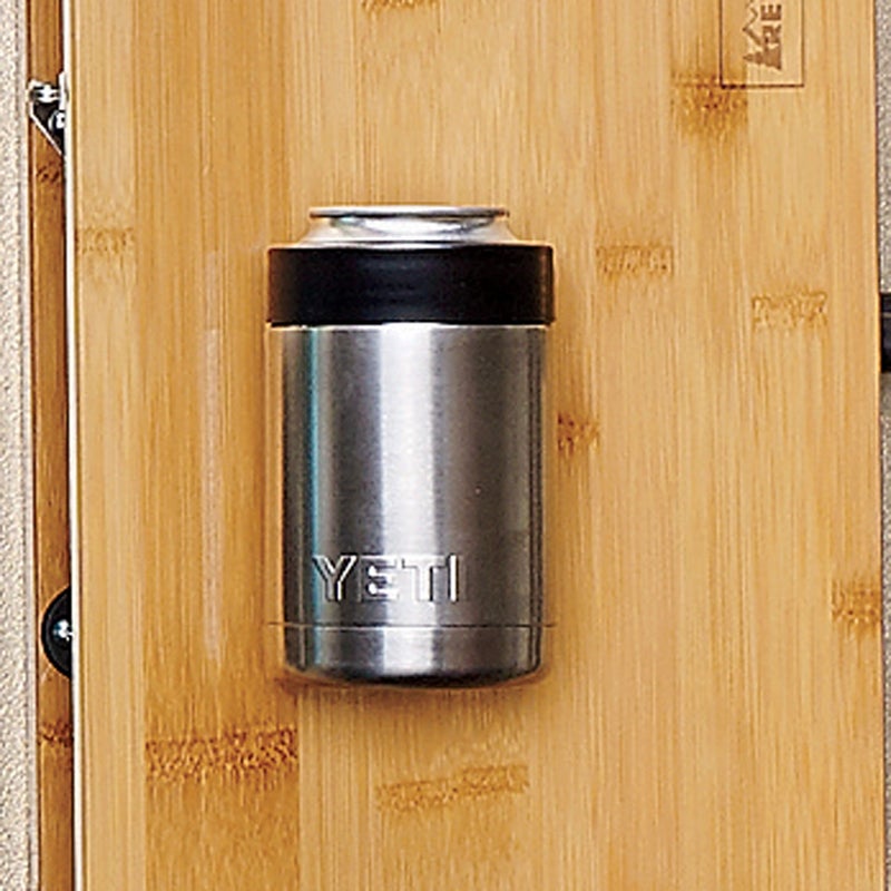 According to our totally unscientific tests, the double-wall, stainless-steel Colster thermos ($30) kept adult beverages cold about a thousand times longer than a koozie. yeticoolers.com