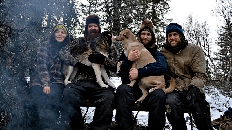 (From left) Nicole Evers, Colter Barnes, Jesse Davis, and François.