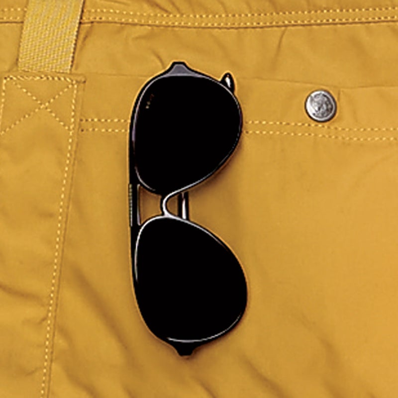 From commercial airline pilots to professional jackasses, aviator sunglasses are the eyewear of choice for guys walking the thin line between confidence and cockiness. The Phoenix ($279) beefs up the frames and adds polarized gray lenses to cut through summertime haze. revo.com