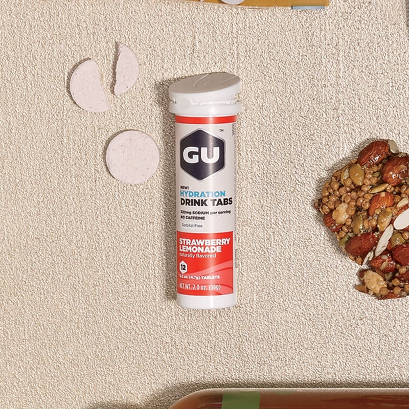 Gu’s new hydration tablets ($6.50) are formulated to go easy on athletes’ tummies. The secret ingredient? Xylitol, a low-calorie sweetener sourced from plants. Our favorite flavor, Strawberry Lemonade, has 320 milligrams of sodium to replenish electrolytes. guenergy.com