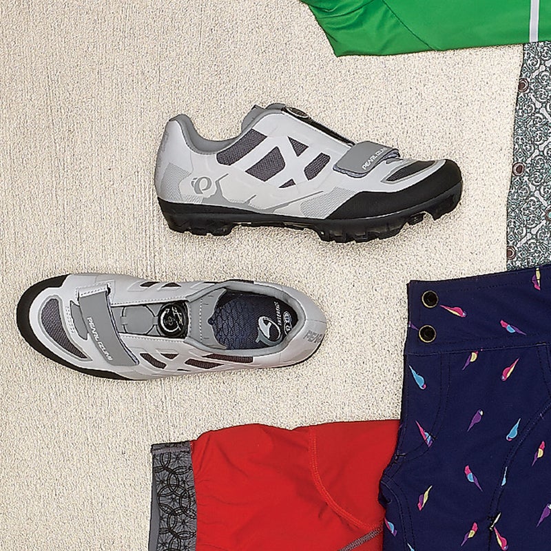 A sculpted carbon sole makes the X-Project 2.0 ($240) good for pedaling.Big lugs get you through hike-a-bike. pearlizumi.com