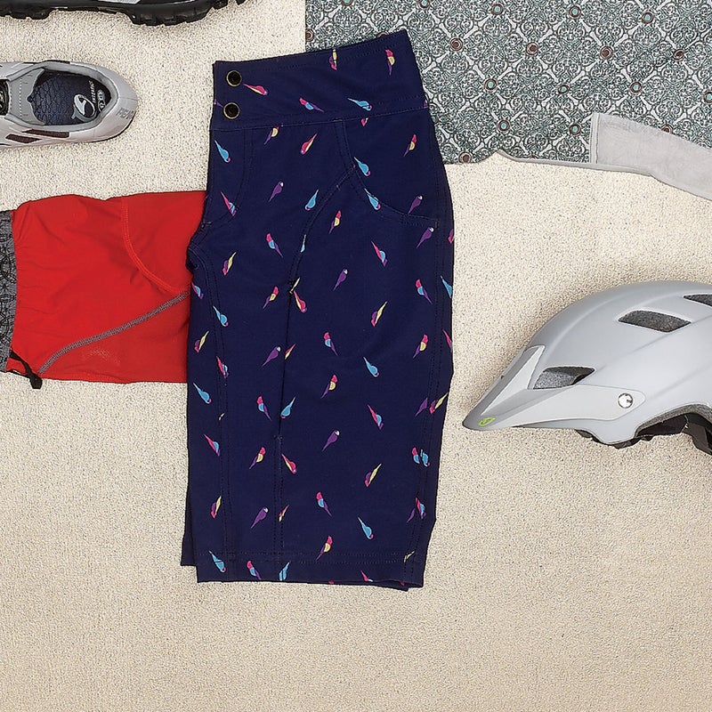 Shredly stays true to its legacy with these stylish, high-performance shorts ($95). The stretchy poly-spandex fabric is tailored for a flattering fit, and the new waist-adjustment system works like an interior belt, letting you cinch them tight or ride them loose. shredly.com