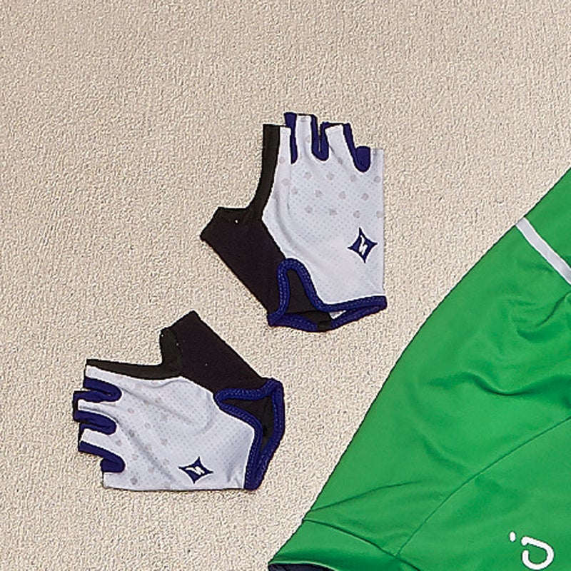 Instead of multiple small pads, the Grail Short Finger ($35) has a single teardrop-shaped cushion on the palm that keeps hands feeling fresh without affecting bike handling. The faux leather is supple and grippy but not especially durable. specialized.com