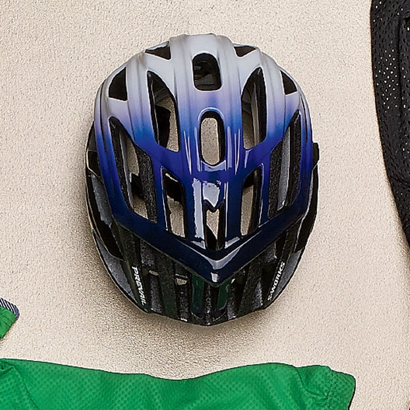 The vents and air channels dump heat so well, this racing lid ($225) felt like a personal fan. The women-specific fit thoughtfully accommodates a ponytail. specialized.com