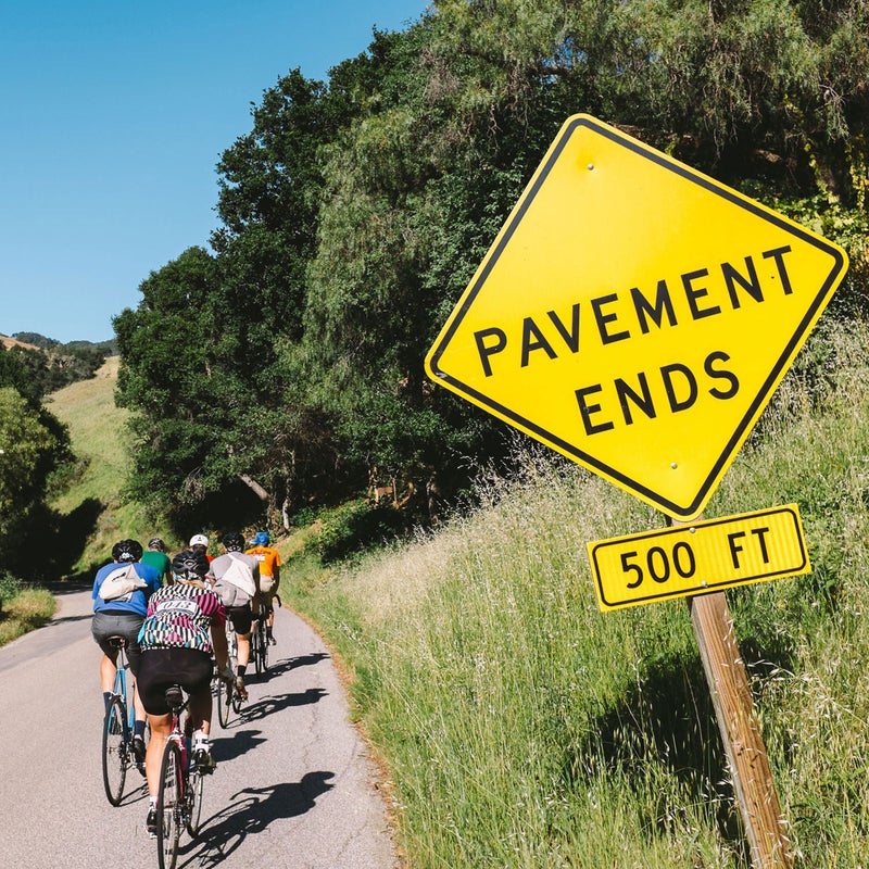 No two words bring more excitement at the beginning of the ride; no two words are more dreaded at the end. Riding in gravel unleashes an inner demon in some, while turning others into quavering wrecks. Where asphalt tends to be binary (it’s either wet or dry), gravel presents a more analogue spectrum—it can be hard and unyielding, soft and slippery, or anywhere in between. There is the always the counterintuitive lesson at the back of the head: Relax your grip on the bars.