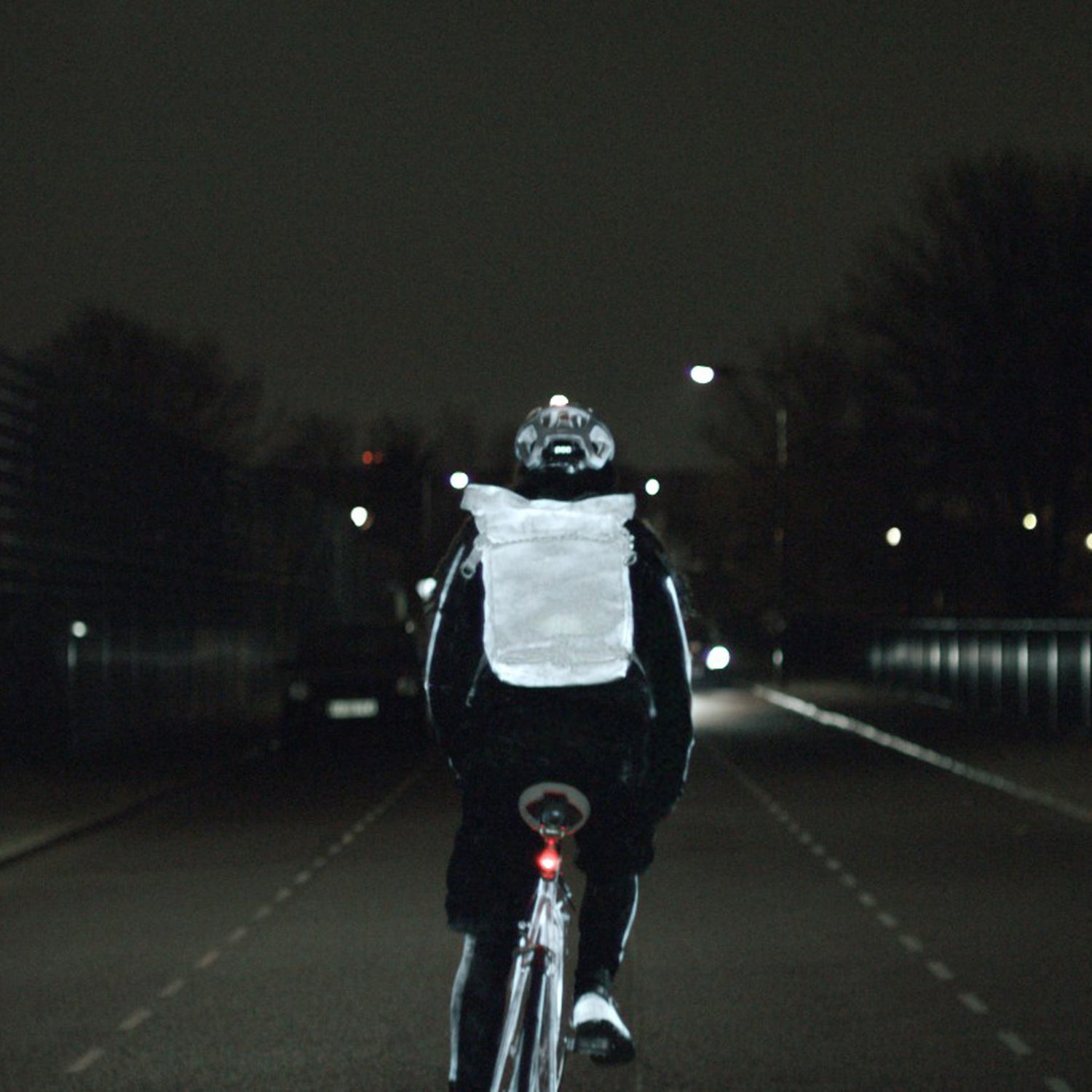 Rider sporting Volvo Life Paint.