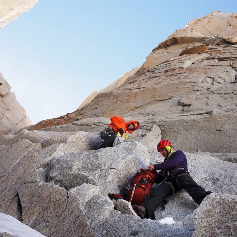 The four-mile and 13,000-foot Fitz Traverse was once thought an impossible climb, and few have taken it on. Naturally, Tommy Caldwell and Alex Honnold were the ones to attempt (and accomplish) a first ascent. Big UP Productions’ Josh Lowell and Sender Films’ Peter Mortimer give fittingly epic screentime to the five-day adventure, but the real highlights are moments of camaraderie (and sometimes competition) among Caldwell, Honnold, and fellow accomplished climbers.
Watch the trailer.