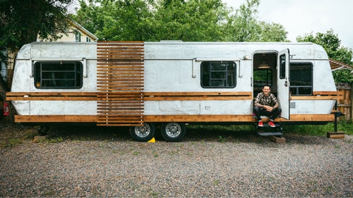 In the pre-modern world, humans lived a nomadic lifestyle as the best option for survival. The architects behind the modern and mobile structures in the pages of New Nomads have done the same. From movable workspaces to permanent homes, every page of this coffee table book holds inspiration to simplify, get creative, and channel your inner nomad. Photo: This trailer serves as the workspace for a Colorado-based brand and design agency, Angry Bovine, that sought to reject corporate culture and bring their designs closer to home, parking the trailer just feet from the doorstep. The 28 square meters inside feature a conference area and three workstations. The trailer represents the possibilities when thinking—and working—outside the box.