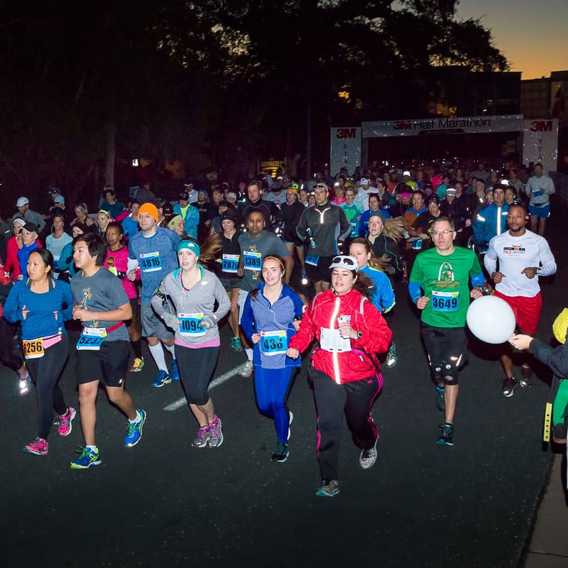 Established: 1995More under-the-radar than any other race on this list, Austin’s 3M is a favorite among those looking to run their fastest half marathon. The point-to-point course from north Austin to the finish in front of the Texas State Capitol, includes an average elevation drop of 41 feet per mile, according to race director Jon Conley.