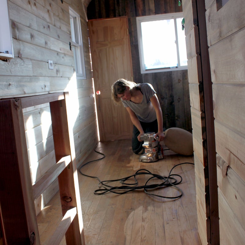 Tiny houses also require fewer building materials than their full-size counterparts. This makes it easy to get enough reclaimed wood (like beetle-kill boards), metal, and other materials to build the entire structure.