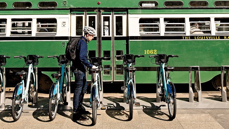Skip the train.