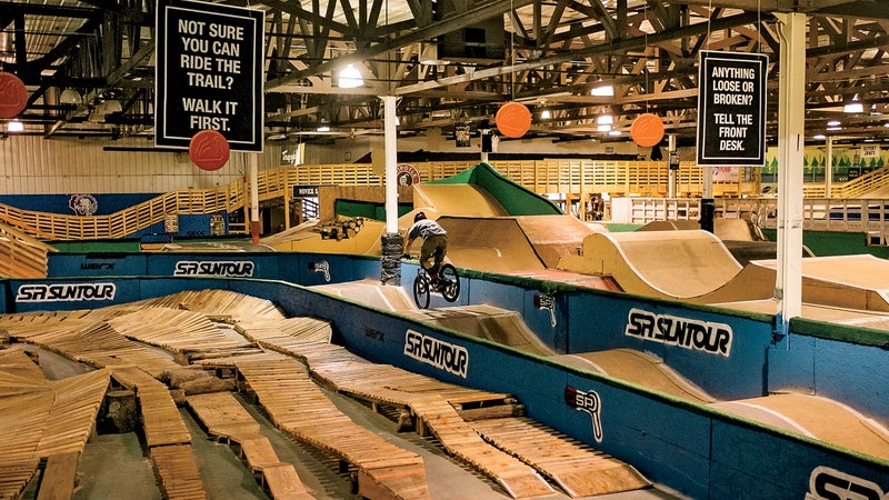 Ray's Indoor MTB Park.