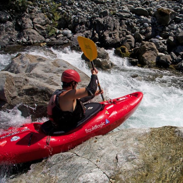 There's no skiing in summer, but there's a place to use your ski gear (like kayaking).