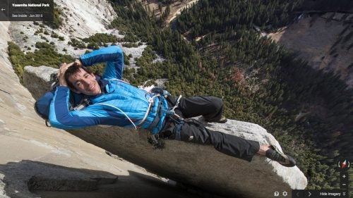 Google Takes You Climbing with Alex Honnold and Tommy Caldwell
