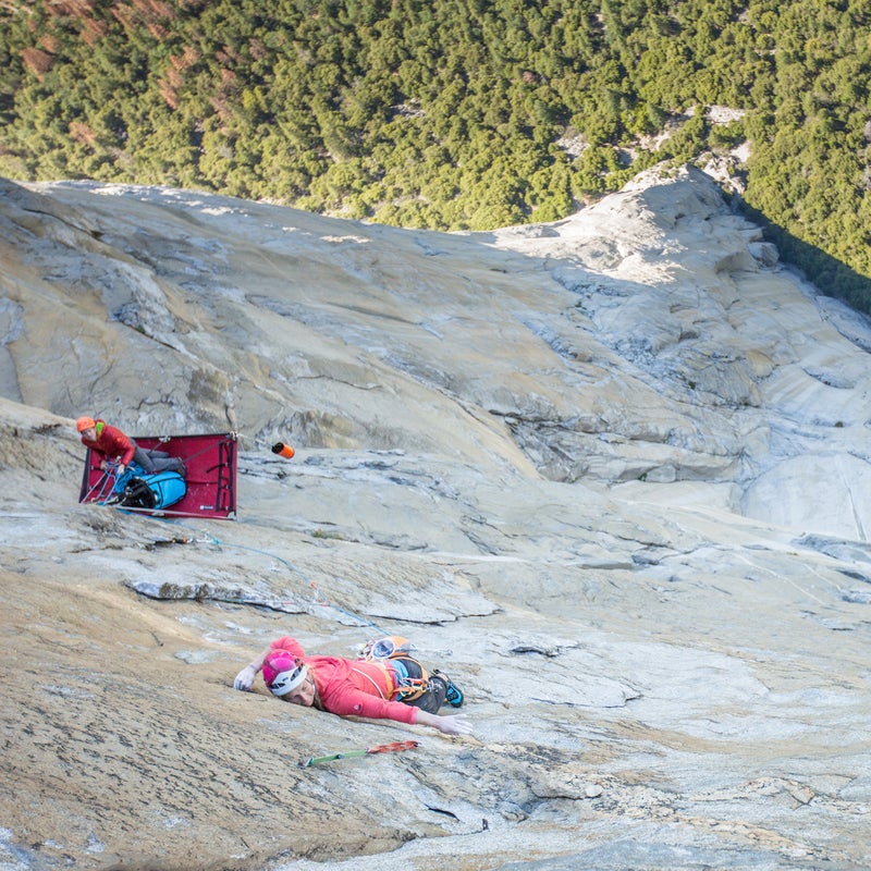 “The Move” pitch, the first 5.13 pitch on Golden Gate. It took me two days to complete this pitch. I cut my skin up pretty bad and ended up having to take a rest day to try to let it heal.