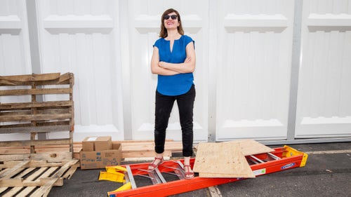 Co-founder Muriel Bartol started Los Angeles, California–based Swrve with her husband, Matt Rolletta, six months before they planned to go on their honeymoon in Vietnam. “We just made knickers because my husband wanted them, and we thought we would sell some to friends,” Bartol said. Then the New York Times featured their knickers, and the orders came in so fast they had to cancel their plane tickets and postpone their honeymoon. That was ten years ago, and they’ve spent the ensuing years building out an entire line of smart, well-designed bike clothes. Pictured: Muriel Bartol.