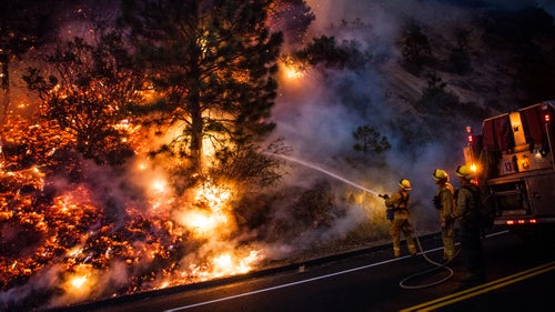 Wildfires in California can be as varied as the state's geography. There are some that race through crowns of pine forests and there are others, like the current Rocky Fire, that sprout seemingly randomly from the dry earth of oak woodlands. For photographers, the state offers a unique and sometimes dangerous opportunity to closely catalogue the devastation. California state law permits all credentialed media access to the blazes. Max Whittaker (@maxwhittaker, primecollective.com) is a freelance photojournalist based in Sacramento and a frequent presence at the state’s largest fires. He also covers news and social and environmental issues in the West for the New York Times, Wall Street Journal, Harper's, San Francisco Chronicle, Reuters and many other news outlets. The fires Whittaker photographs can consume tens of thousands of acres, and figuring out the rhythms of wildfires and the crews that cover them takes time. But the primary safety rule is simple: Stay in the black; what has already burnt can't burn again. Here, Whittaker shares some of his strongest images from the fire line, including several from the currently burning Rocky Fire.