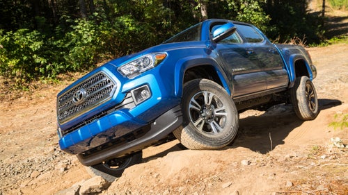 The new Tacoma can twist. That’s right, twist. This essentially means the truck bed can flex, so all four wheels stay on the ground when you’re powering over a boulder. While the front of the truck remains stiff, the rear has some built-in play.