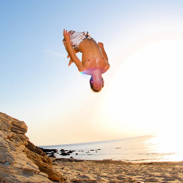 Porcella's laundry list of other athletic interests—from yoga to kiteboarding—keeps him resilient against injury.