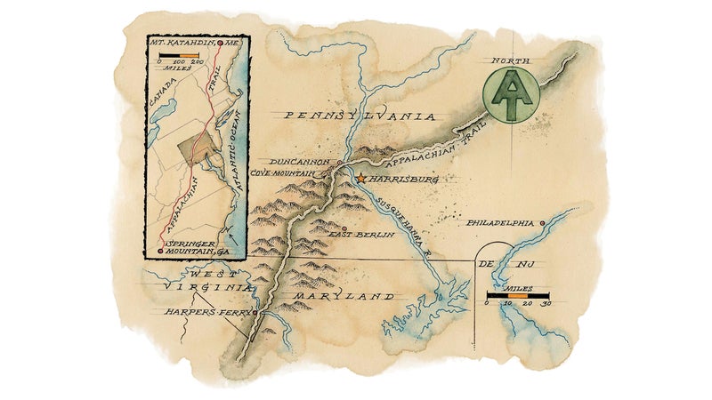 Map by Mike Reagan