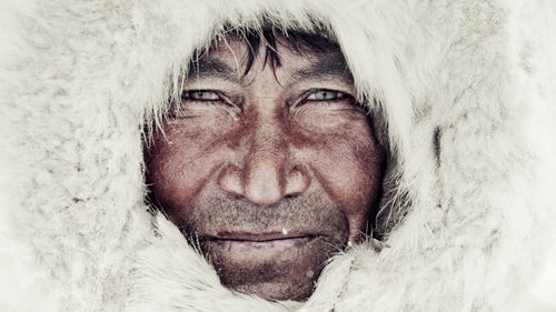 The Nenets people are a nomadic tribe of more than 10,000 who herd more than 300,000 reindeer in the Siberian arctic, one of the most uninhabitable places on earth, where temperatures plummet to minus 58 degrees in winter and reach 95 degrees in the summer. On their annual migration of more than 600 miles, the Nenets move huge herds of reindeer from summer pastures in the north to winter pastures just south of the Arctic Circle in single-file reindeer trains that can stretch out to five miles in length. Reindeer provide a source of food, shelter, clothing, transport, spiritual fulfilment, and means of socialising though the Nenet oral history. “The Nenet believe that people and deer entered a kind of social contract, where reindeer offered themselves to humans for their subsistence and transport, and humans agreed to accompany them on their seasonal migrations and protect them from predators,” Nelson writes.