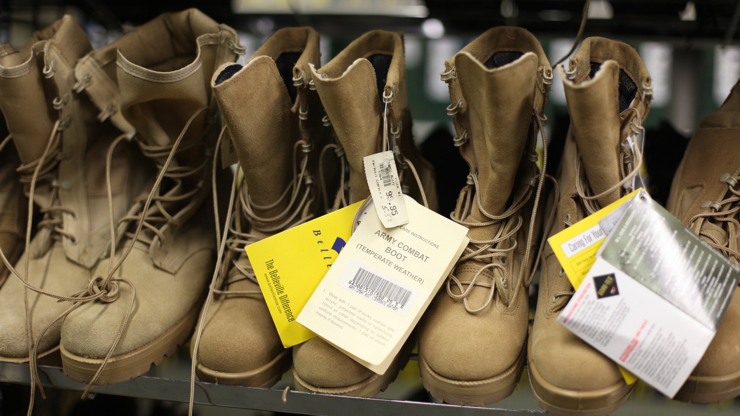 army surplus store boots