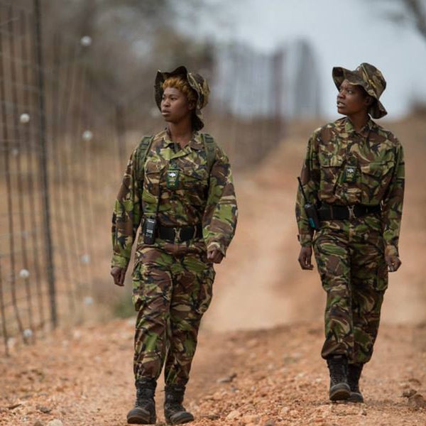 The Black Mamba Anti-Poaching Unit is South Africa's first mostly-female ranger group.