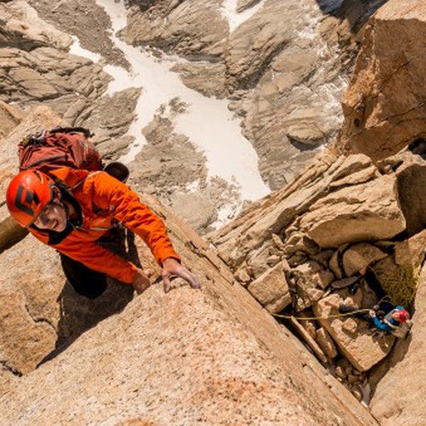 Alex Honnold and Tommy Caldwell on the Fitz Traverse.