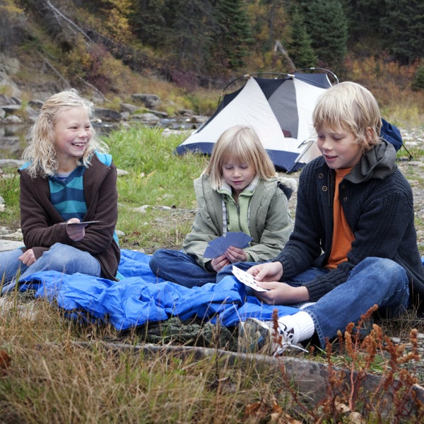 Cards are tried-and-true camping entertainment, but you can get more creative than that.