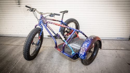 We’ve spent the past few days handing out Gear of the Show awards at Interbike, the massive annual cycling industry convention in Las Vegas. From a cutting-edge road kit with built-in lights to a fat bike with a sidecar, here are our picks for the most exciting gear of next season.