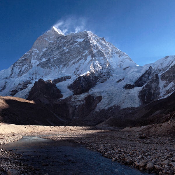 Makalu is the fifth highest mountain in the world at 27,766 feet.