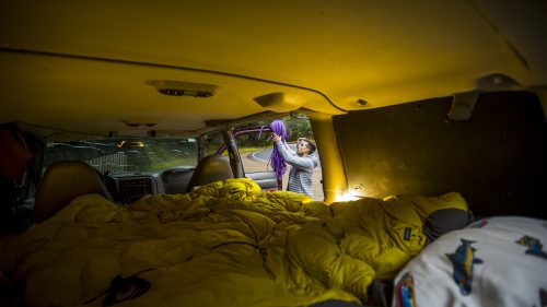 Dream Destination: “The desert Southwest has been a major destination for us and this van. Driving on uncharted roads in the desert and up mountain passes I feel like we have really put it to the test. There are some limitations on the super rugged roads, but I would say 90 percent of the time it can handle it.”