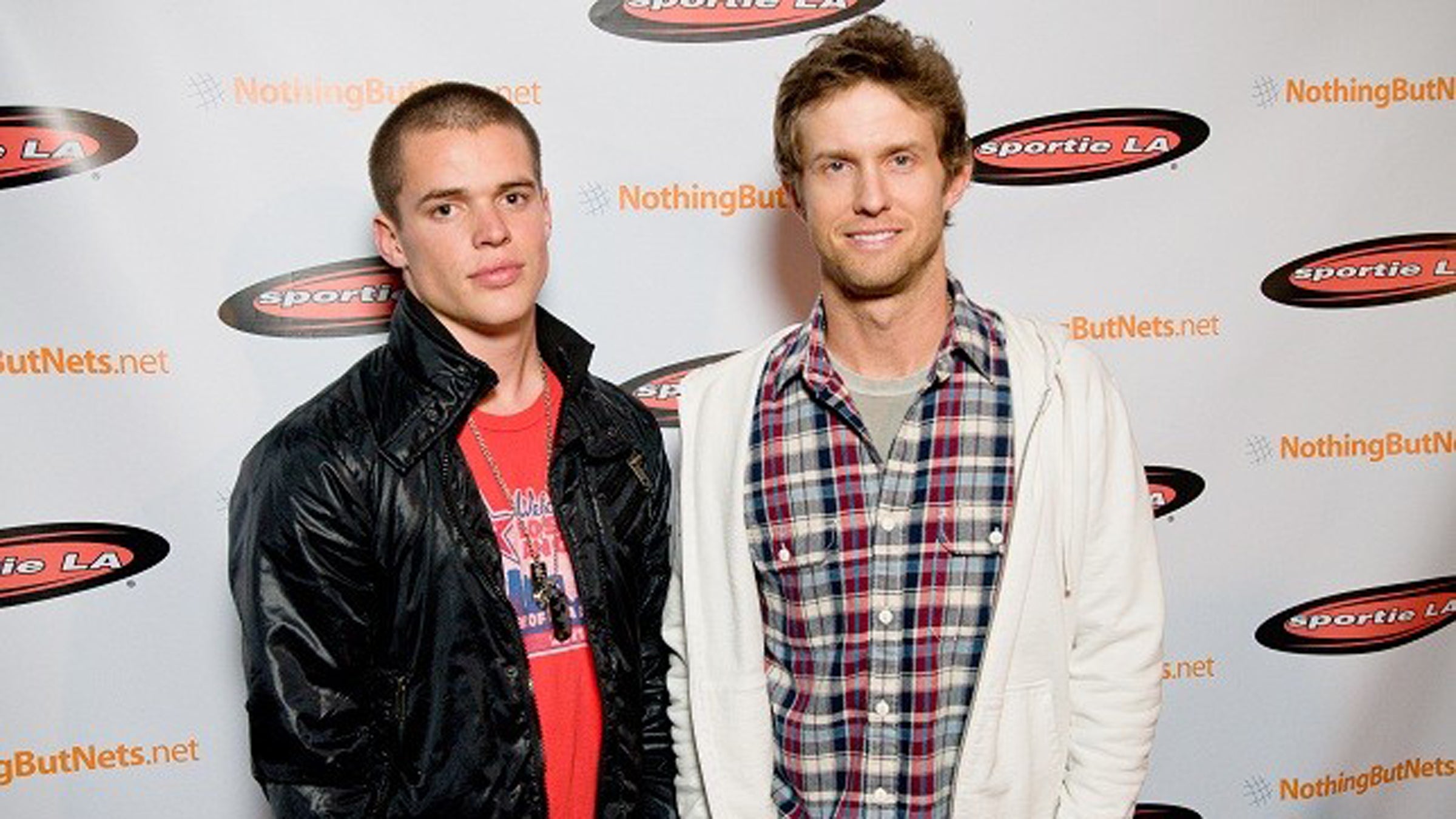 Johnny Strange (left) died in a wingsuit accident in the Swiss Alps on Thursday.