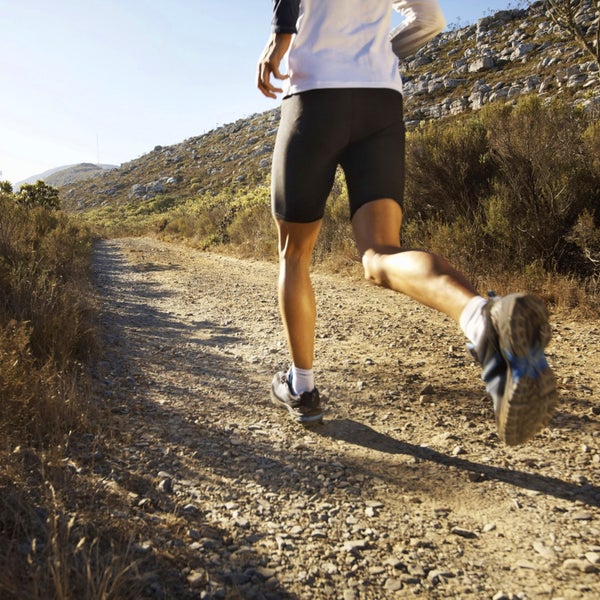 Most people subconsciously make up for differences in terrain by landing differently. Trail just feels like more of an escape than the sidewalk.