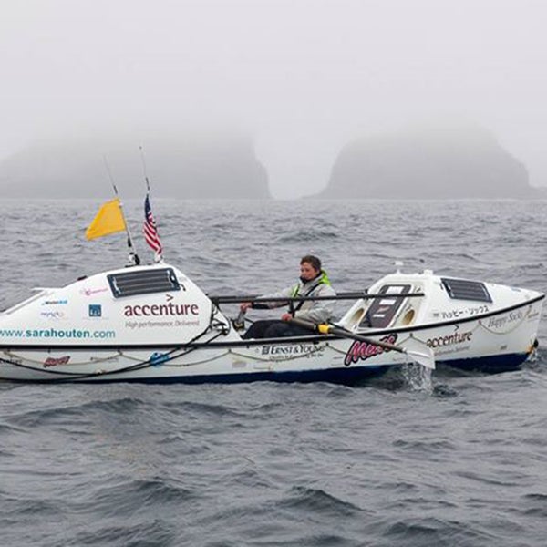 Adventurer Sarah Outen will not attempt another Atlantic crossing.
