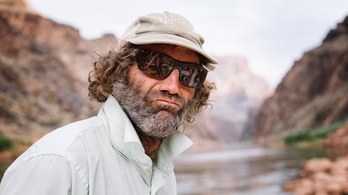“I don’t really have many rules on the river. It’s more like a philosophy. I tell clients not to say any of the D words, like drowning, or death. We’re trying to live this relationship with the river, and we don’t want to make her upset. If you say something wrong, she’s probably going to make you fall out of the boat.” —John Shockley, veteran O.A.R.S dory guide