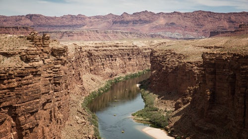 “What’s really neat about the Grand Canyon is that there’s nothing you can’t teach about geology with a little creativity. If someone wants to know about the types of rock, just hunt through a pile of gravel and you have igneous, sedimentary, and metamorphic rocks right there. I prefer the bottom of the canyon. You see the slot canyons, get a sense of the processes that forced and shaped it, and the grandness of it. Over the course of a rafting trip, you go through a huge swath of geologic time. You get to touch the rocks. Just get in the raft and the river will take you through it.” —Dr. Alan Gishlick, Bloomsburg University, veteran Grand Canyon geology trip leader