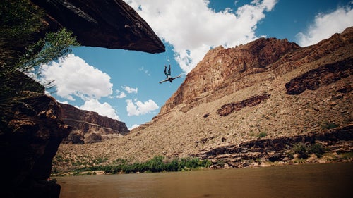 “When my dad, who got into guiding in the mid-60s, took me down the river for the first time in the late 1980s, it just changed my life. It was so meaningful to see the canyon. I got to see my dad in his element and it struck me how much it meant to him. I wanted to get involved. It affected me so much as I grew up, there’s hardly a day I didn’t think about it. Sometimes when kids are young, you don’t think they’ll be affected by things. But you never know. My kids are 3 and 9 months. I hope we can have a lot of good experiences together too.” —Latimer Smith, Western River Expeditions guide