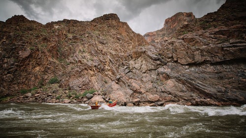 “I had probably camped twice in my life when Martin Litton invited me to go on a river trip in 1970 to wash pots and pans and be a cook’s assistant. Then he asked me to row a dory. On my sixth day, behind the oars we tipped over and hit a rock and damn near broke the boat in half. We pulled ashore and inspected it. I was expecting Martin to take my head off. He said, ‘JB, these boats have been banged up like this before,’ then he took a long pause. ‘Just not all at once.’” —John Blaustein, renowned Grand Canyon photographer, river guide, and author of the 1977 classic, The Hidden Canyon: A River Journey
