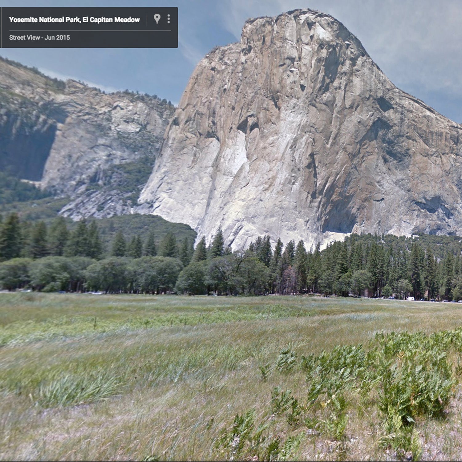 To capture the imagery, the Google team hiked around the park while using a Street View Trekker, a backpack equipped with a camera that takes a photo every 2.5 seconds.