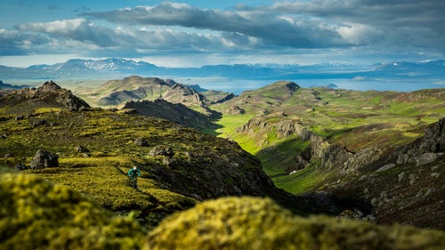 With such a small population, the urban sprawl around Iceland’s capital city of Reykjavik is minimal. Just a 45 minute drive from the city and you can be out on your own, riding in the wild.