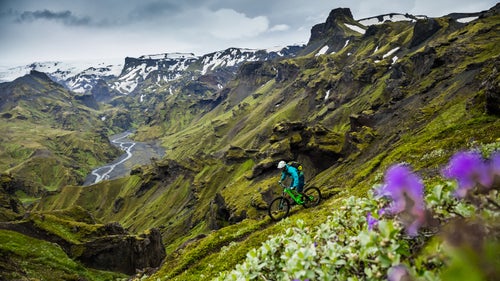 Iceland isn’t on everyone’s bucket list for mountain biking, but with never-ending summer days, otherworldly landscapes, and plenty of singletrack, that is likely to change. This July, Colorado-based Yeti Cycles sent photographers and filmmakers Craig Grant and Joey Schusler with pro rider Sam Seward to test out a new bike and get some jaw-dropping images. They succeeded. Here, cameraman and accomplished rider Schusler shares a few of their favorite images and a taste of the MTB wonderland. Photo: The trails in Iceland resemble something similar to the loose rocky alpine trails of Colorado. The views, however, resemble nothing that any of us had ever seen. Moving pictures: Watch the riders in Iceland here.