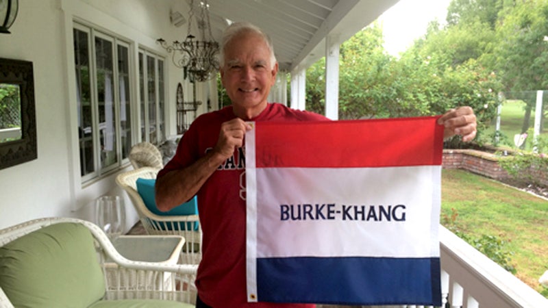 Bill Burke is still not sure why the summit was named after him.