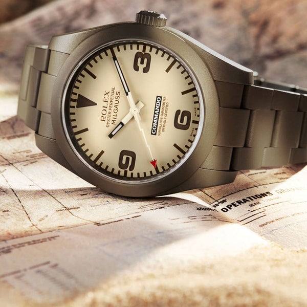 The classic, newly adventure-ready Milgauss.