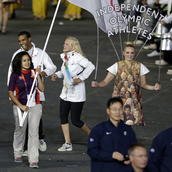 Independent Olympic Athletes at the 2012 Summer Olympics. New initiatives will work with organizations to seek out top athletes who are refugees.