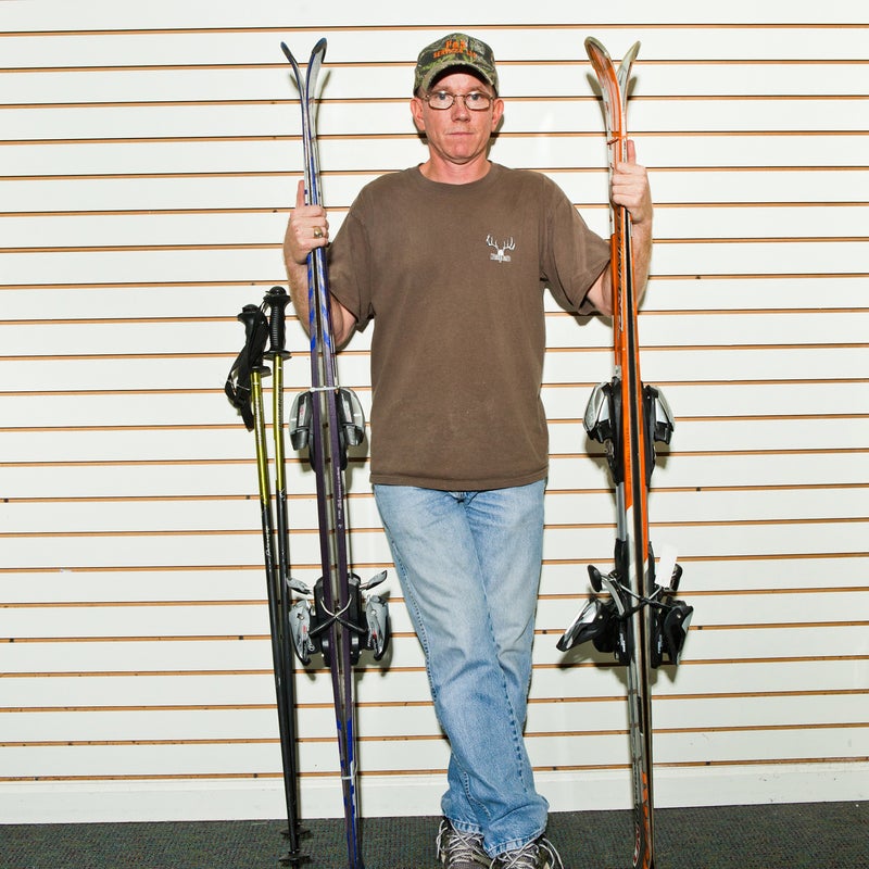 Larry Stocks drove with his son from Gadsen, Alabama, to attend the sale for the first time.