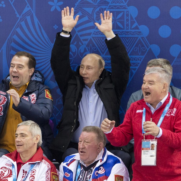 Vladimir Putin's press secretary told the Russian press that recent doping accusations were